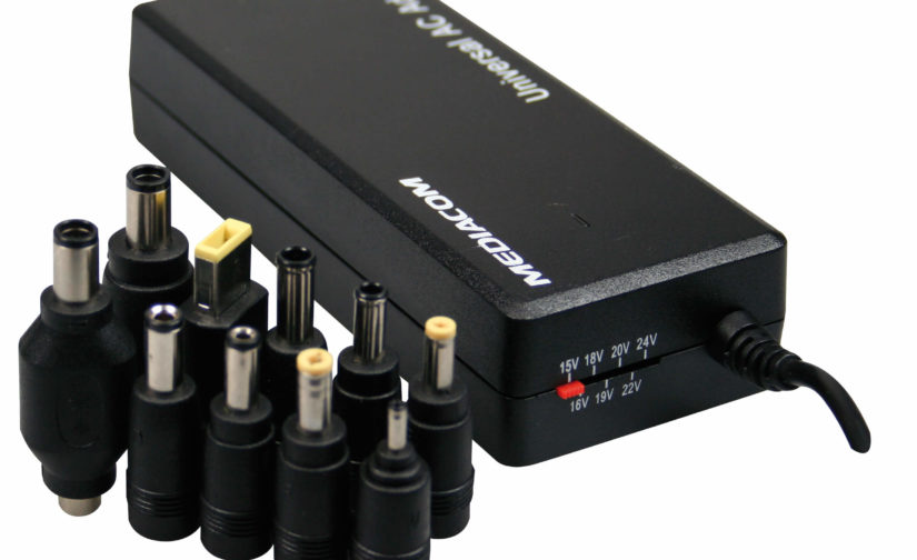 MEDIACOM ALIMENTATORE UNIVERSALE PER NOTEBOOK 120W